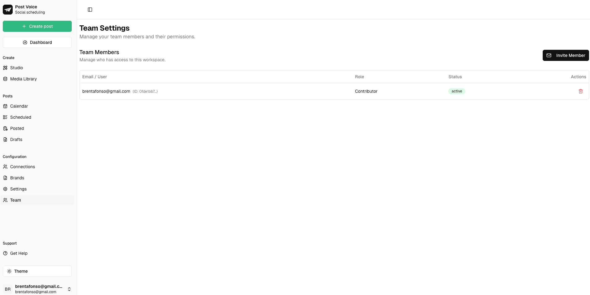 Post to all platforms instantly